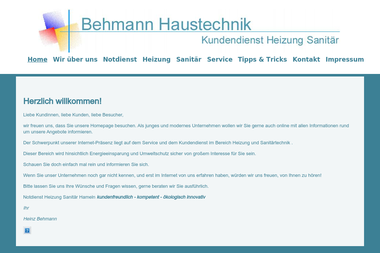 behmann-haustechnik.com - Anlage Hameln