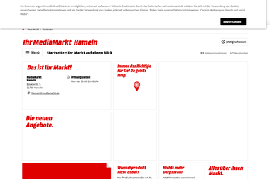 mediamarkt.de/markt/hameln - Anlage Hameln