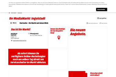 mediamarkt.de/markt/ingolstadt - Anlage Ingolstadt