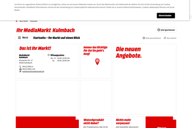mediamarkt.de/markt/kulmbach - Anlage Kulmbach