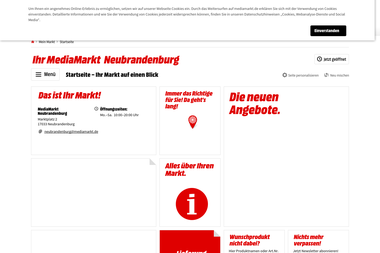 mediamarkt.de/markt/neubrandenburg - Anlage Neubrandenburg