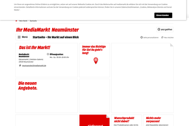 mediamarkt.de/markt/neumuenster - Anlage Neumünster