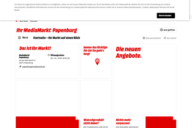 mediamarkt.de/markt/papenburg - Anlage Papenburg