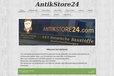 antikstore24.com - Anlage Reichenbach Im Vogtland