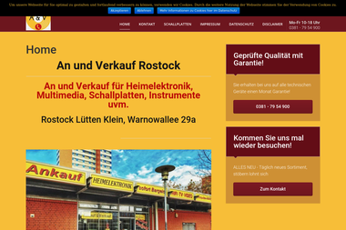 anundverkauf-rostock.de - Anlage Rostock