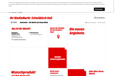 mediamarkt.de/markt/schwaebisch-hall - Anlage Schwäbisch Hall