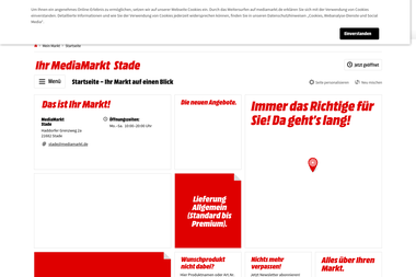 mediamarkt.de/markt/stade - Anlage Stade