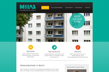 milas-farbprojekt.de - Fassadenbau Berlin
