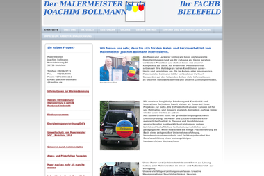 malermeister-joachim-bollmann.de - Fassadenbau Bielefeld