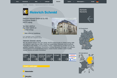 heinrich-schmid.com/index.php - Fassadenbau Leipzig