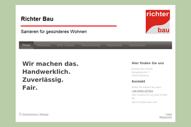 richter-bau.com - Fassadenbau Warburg