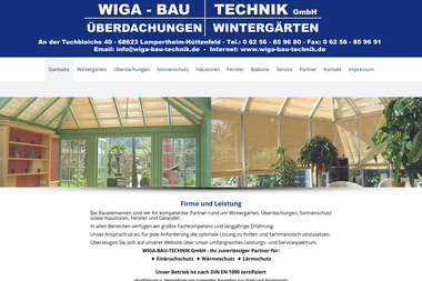 wiga-bau-technik.de - Fenster Lampertheim