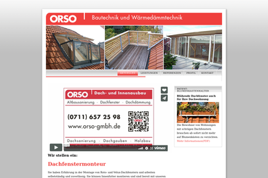 orso-gmbh.de - Fenster Leinfelden-Echterdingen