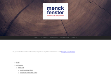 menck-fenster.de/hp1/Startseite.htm - Fenster Radeberg