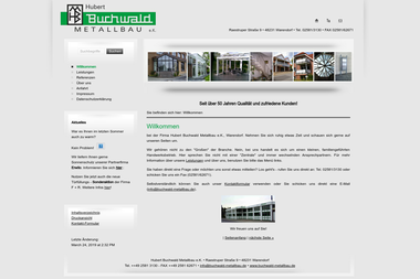 buchwald-metallbau.de - Fenster Warendorf