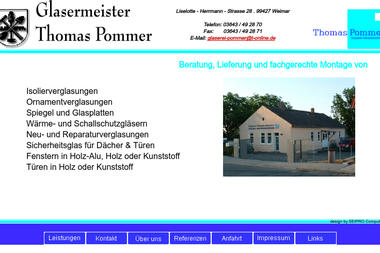 glaserei-pommer.de - Fenster Weimar