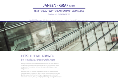 jansen-graf-metallbau.de - Fenster Würselen