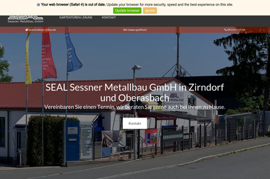 metallbau-sessner.de - Fenster Zirndorf
