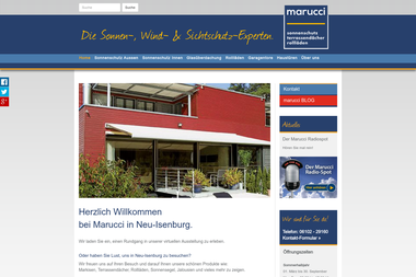 marucci-markisen.de - Fenstermonteur Neu-Isenburg