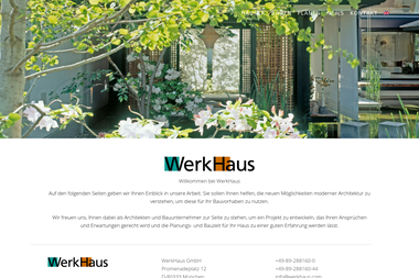 werkhaus.com - Fertighausanbieter München