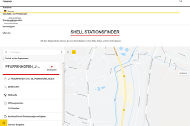 shell.de/autofahrer/shell-station-locator.html - Fliesen verlegen Pfaffenhofen An Der Ilm