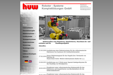 huw-robotersysteme.de - Förderbänder Hersteller Blomberg