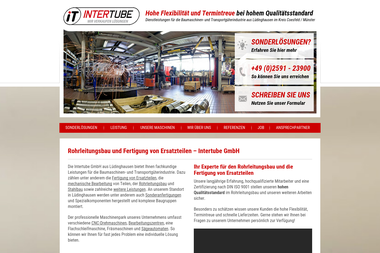 inter-tube.de - Förderbänder Hersteller Lüdinghausen