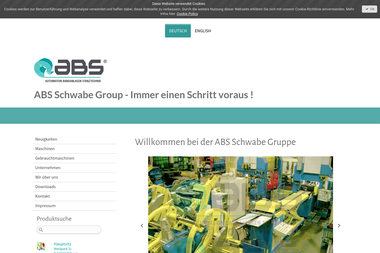 abs-schwabe.com - Förderbänder Hersteller Sprockhövel