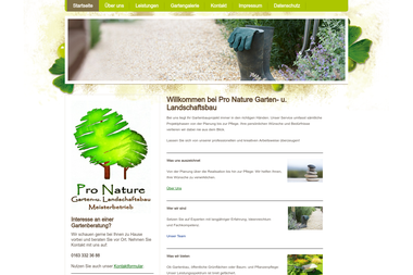 pro-nature-gartenbau.de - Gärtner Brühl