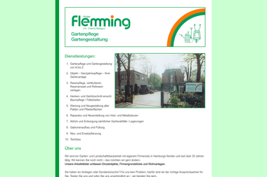 flemming-gartenbau.de - Gärtner Hamburg