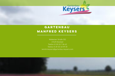 gartenbau-keysers.com - Gärtner Kevelaer