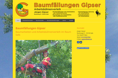 baumfaellungen-gipser.de - Gärtner Selb