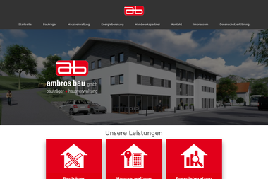 ambros-bau.de - Bausanierung Marktoberdorf