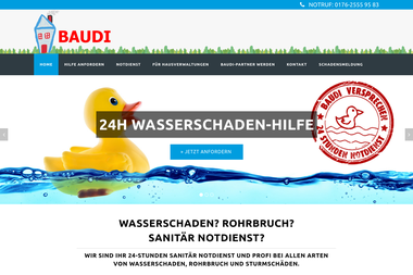 baudi-wasserschaden.com - Bausanierung Schwäbisch Gmünd