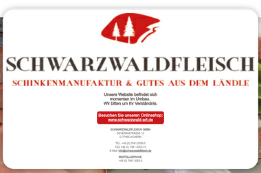 schwarzwaldfleisch.de - Geschenkartikel Großhandel Achern