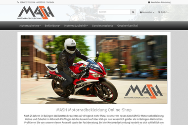 mash-motorradbekleidung.de - Geschenkartikel Großhandel Albstadt