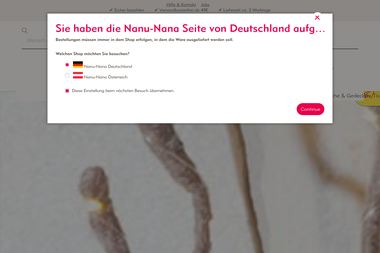 nanu-nana.de - Geschenkartikel Großhandel Bayreuth