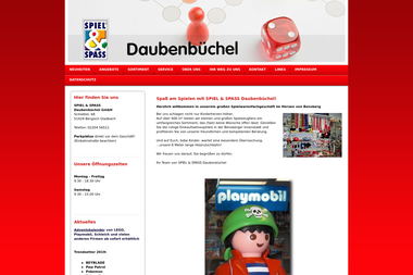 daubenbuechel-spielwaren.de - Geschenkartikel Großhandel Bergisch Gladbach