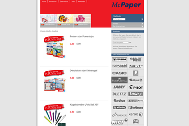 mcpaper.de - Geschenkartikel Großhandel Brühl