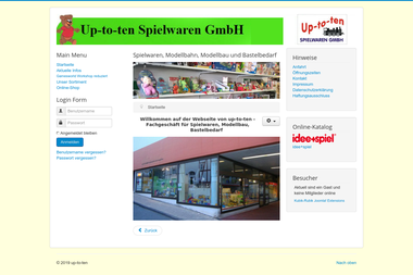 up-to-ten.de - Geschenkartikel Großhandel Eschwege