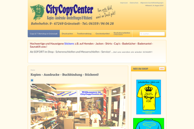 citycopycenter.de - Geschenkartikel Großhandel Grünstadt