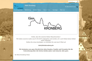 kleinkronberg.de - Geschenkartikel Großhandel Kronberg Im Taunus