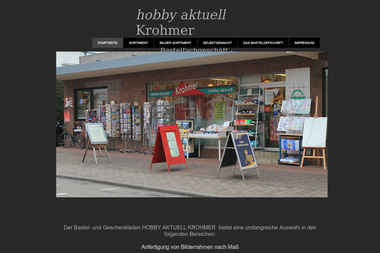 hobby-aktuell-krohmer.de - Geschenkartikel Großhandel Lauda-Königshofen