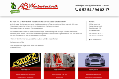 ab-werbetechnik.de - Geschenkartikel Großhandel Paderborn