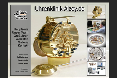 goldschmiede-klaes.de - Juwelier Alzey