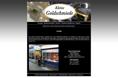 kleinegoldschmiede.de - Juwelier Bielefeld