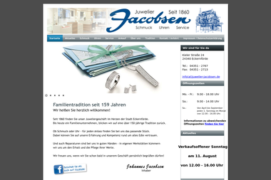 juwelier-jacobsen.de - Juwelier Eckernförde