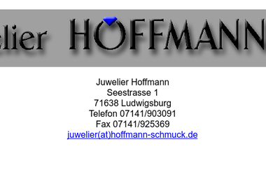 hoffmann-schmuck.de - Juwelier Ludwigsburg
