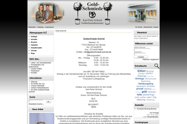 goldschmiede-schmid.de/Impressum-_-4.html - Juwelier Marbach Am Neckar