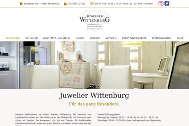 juwelier-wittenburg.de - Juwelier Nordenham